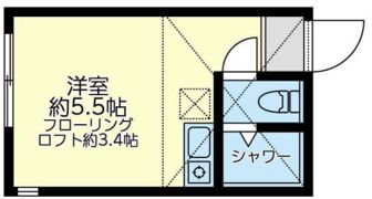 ユナイト鶴見シャンティー 2ndの間取り画像