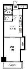 メルベイユ恵比寿の間取り画像