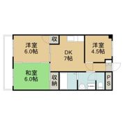 臼井ハイツの間取り画像