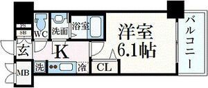 プレサンス THE MOTOYAMAの間取り画像