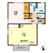 マーシュ Ⅱの間取り画像