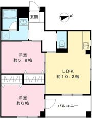 シェルマンド毛馬の間取り画像
