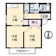 メイプルガーデンB棟の間取り画像