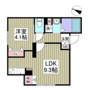 ルネコート西新宿五丁目Ⅲの間取り画像