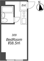 Mマンションの間取り画像