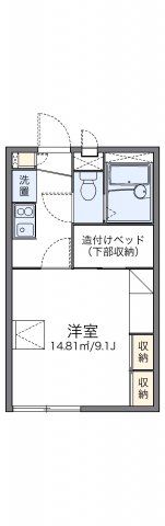 レオパレスAMOREの間取り画像
