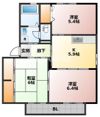 バリュージュ富の原Cの間取り画像