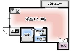 カサベルデー柳の間取り画像