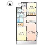 ミレニアム福田の間取り画像