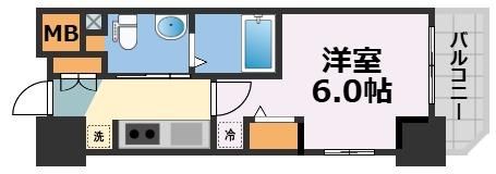 クリスタルグランツ大阪センターSt.の間取り画像