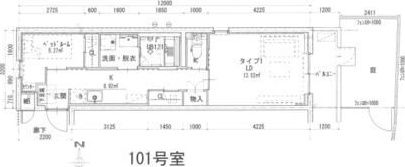 FLAT御器所の間取り画像