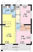 (仮称)日向・曽根町3丁目61マンションの間取り画像