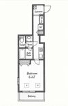 シェルコート三軒茶屋の間取り画像