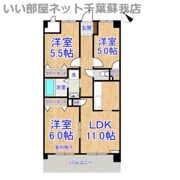 レジデンスJOKOの間取り画像