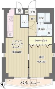 エスペランサ目黒の間取り画像