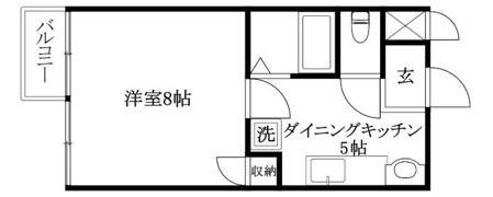 ポパイハイツの間取り画像