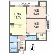 Moana Garden 水前寺の間取り画像
