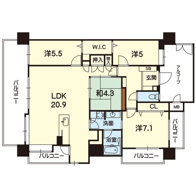 間取図
