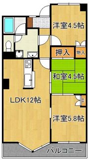 パラシオ高塔の間取り画像