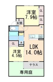 メゾン・ド・ボヌールの間取り画像