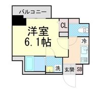 エスリード江坂セントラムの間取り画像