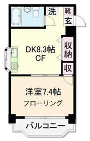 パークシティ上北沢の間取り画像
