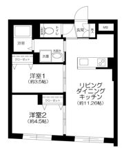 CENTRAL GARDEN RESIDENCE TOKYOの間取り画像