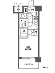 CASSIA高井田NorthCourtの間取り画像