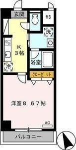 ジオステージ東山の間取り画像