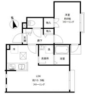 レフィナード尾山台の間取り画像