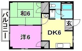 エスポワール土居田の間取り画像