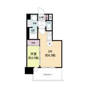 セレニテ天六ミラクの間取り画像