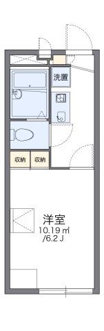 レオパレスFRONTIERの間取り画像
