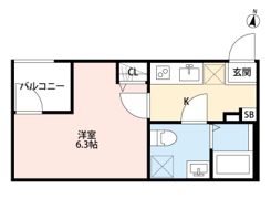 MARCH平井(マーチヒライ)の間取り画像
