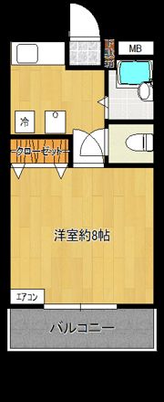 TパレットA棟の間取り画像