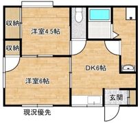 villa coloreの間取り画像