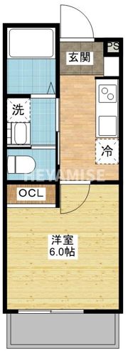 Coppe西浦上の間取り画像