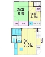 大森西5丁目戸建の間取り画像