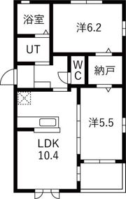 リバティヒルズAの間取り画像