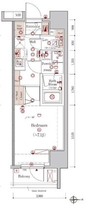 GENOVIA秋葉原skygardenの間取り画像