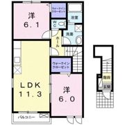 エルヴェ・クレールの間取り画像