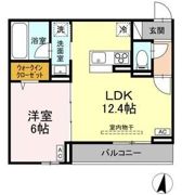 itovia青葉の間取り画像