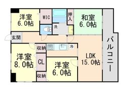 エトワール緑丘の間取り画像