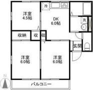 アルペジオA・B・C・Dの間取り画像
