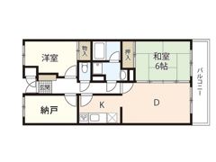 Casa&Michiroom己斐上の間取り画像