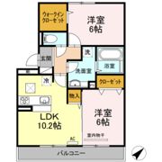 D-room上影 Aの間取り画像