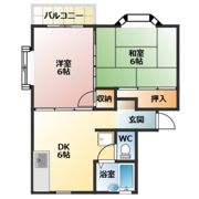 フローラルハイツの間取り画像