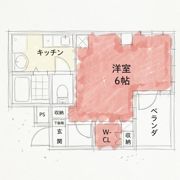 守口駅前敷島第二ビルの間取り画像