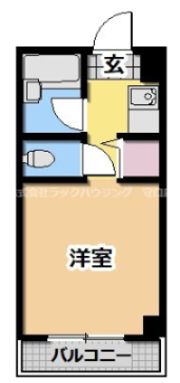 ロータリーマンション平代町の間取り画像