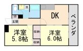 エスペランサ豊中の間取り画像